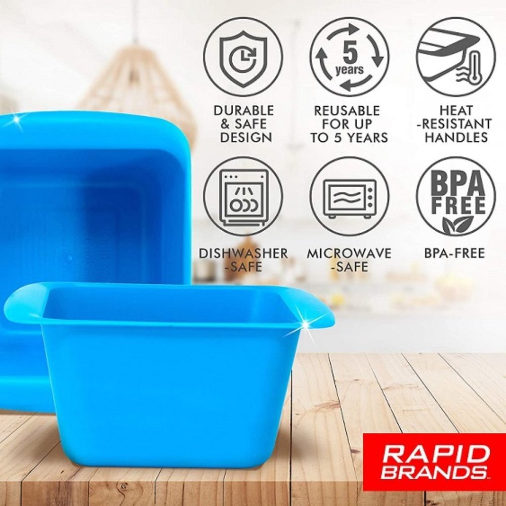 AS SEEN ON TV RAPID MAC COOKER - BLUE (NEW WITH TAGS) - Picture 2 of 4